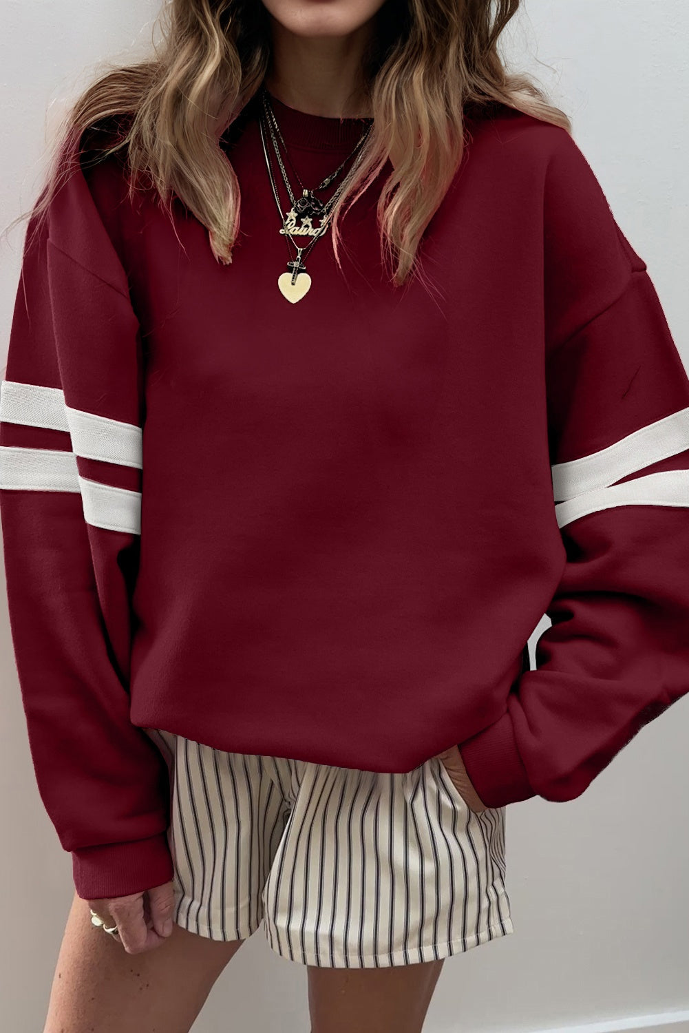 Varsity Sweatshirt - Red Dahlia Indie & Co.