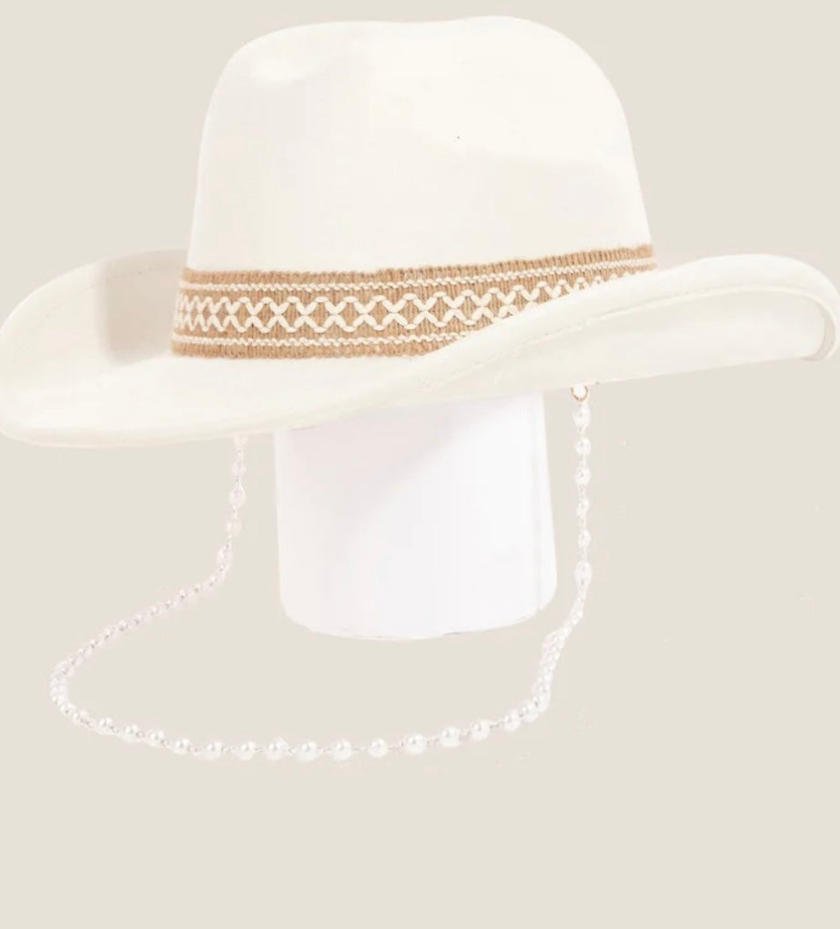 Fame Ornate Band Cowboy Hat