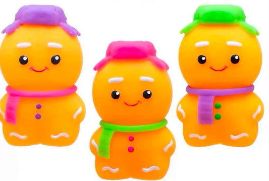 GINGERBREAD MAN SQUISHIES