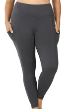 Load image into Gallery viewer, ASH GRAY FULL BUTTER LEGGINGS
