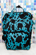 Turquoise Milkin It Diaper backpack Bag