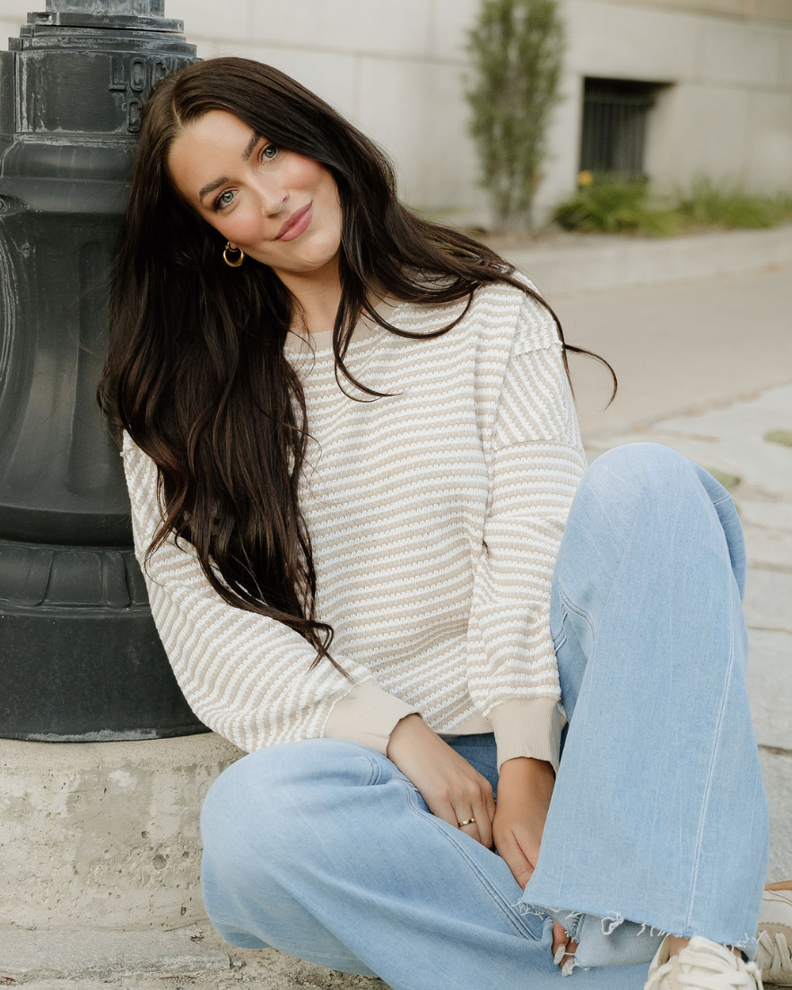 Sydney Striped Sweater Indie & Co.