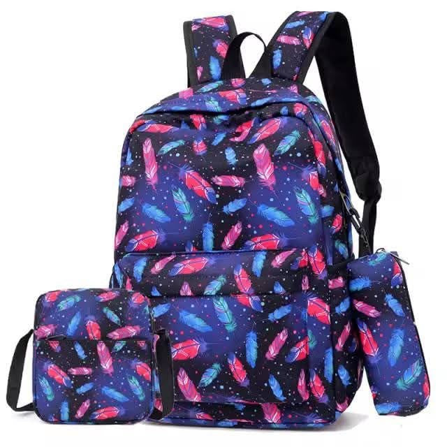 Feather Backpack Set