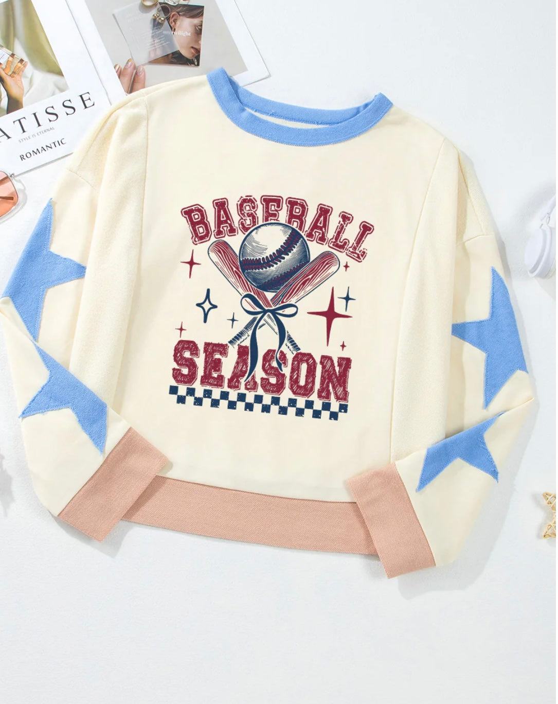 Baseball Season Graphic sweatshirt