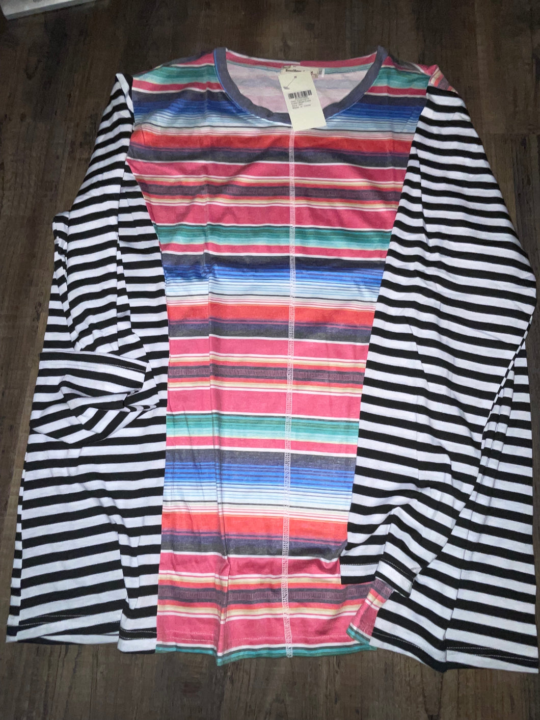 Serape Stripe Longsleeve