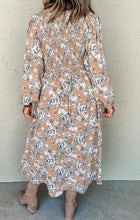 Load image into Gallery viewer, Flower Smock Maxi Dress
