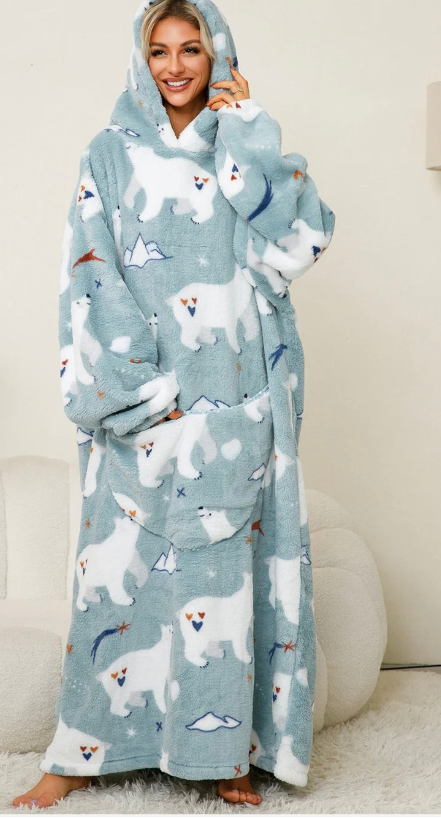 Hooded Lounge Dress
