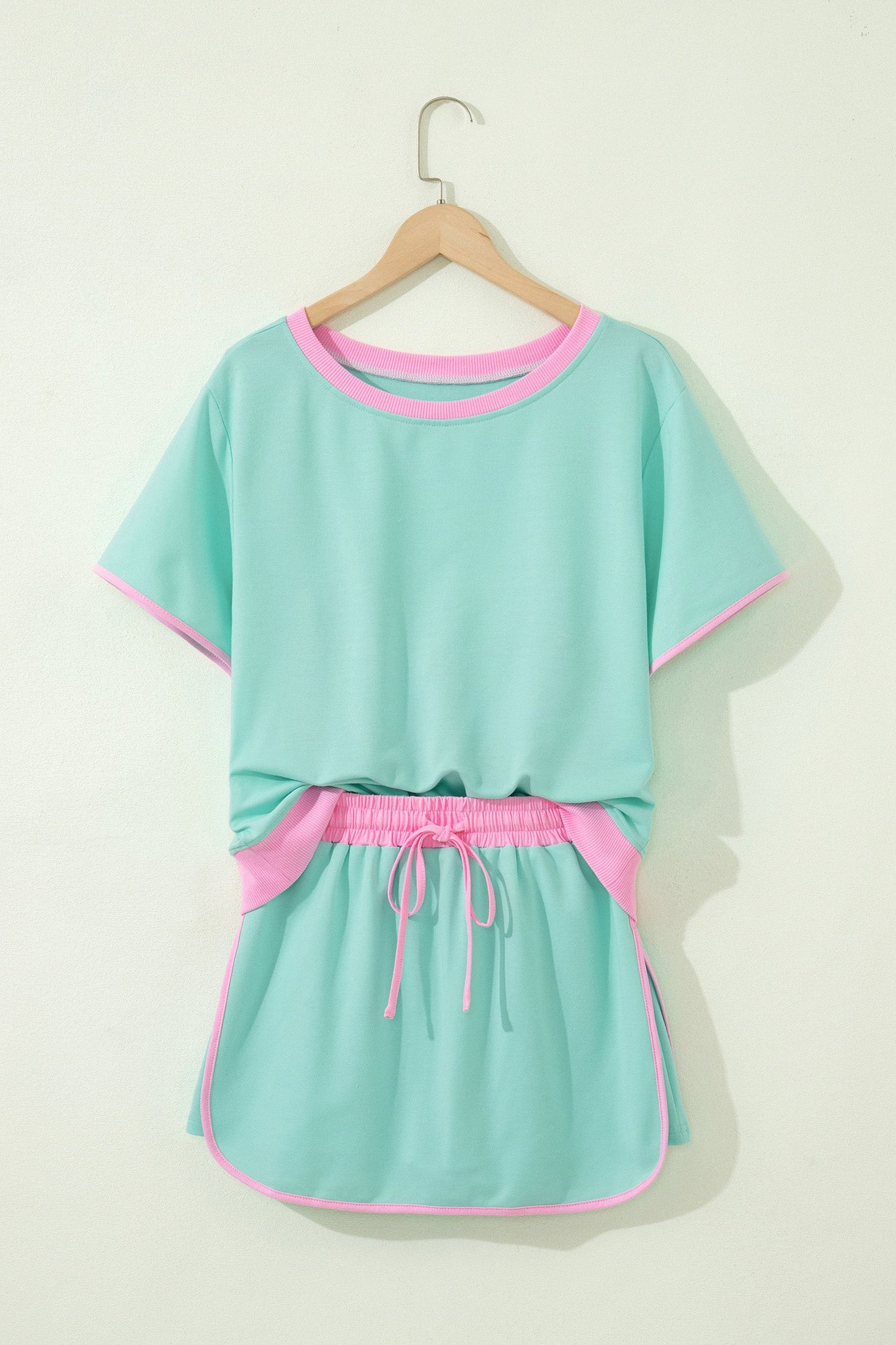Hunter Drop Shoulder T Shirt Threaded Pear