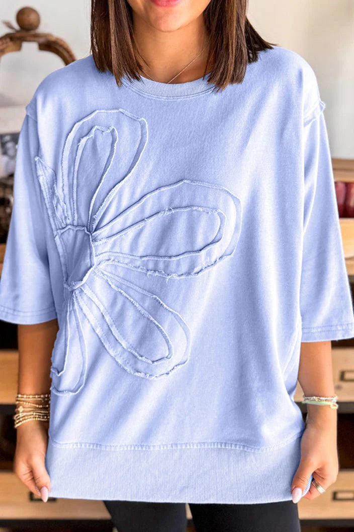 DAISY DREAMER BEAU BLUE TUNIC TOP **SHIPPING EXPECTED TO BEGIN ON DATE 5/12**