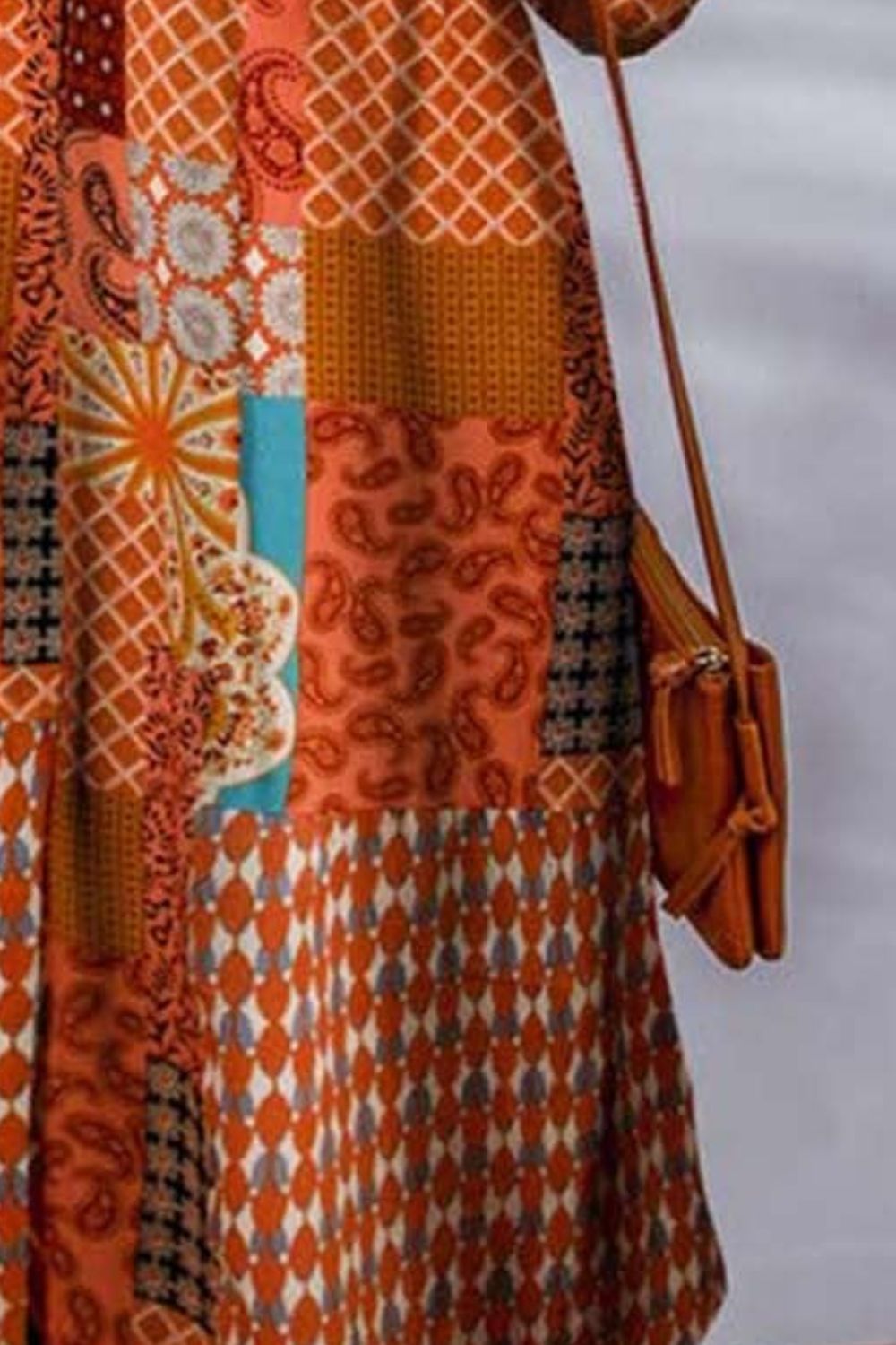 Printed Button Up Long Sleeve Cardigan Creative Chaos Boutique