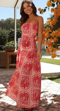 Load image into Gallery viewer, Printed Halter Neck Maxi Dress
