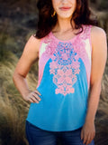 Embroidered Tank