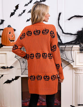 Load image into Gallery viewer, Halloween Knitted Cardigan

