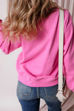 Load image into Gallery viewer, GIVE THANKS BONBON PINK SWEATSHIRT **SHIPPING EXPECTED TO BEGIN ON DATE 10/25**
