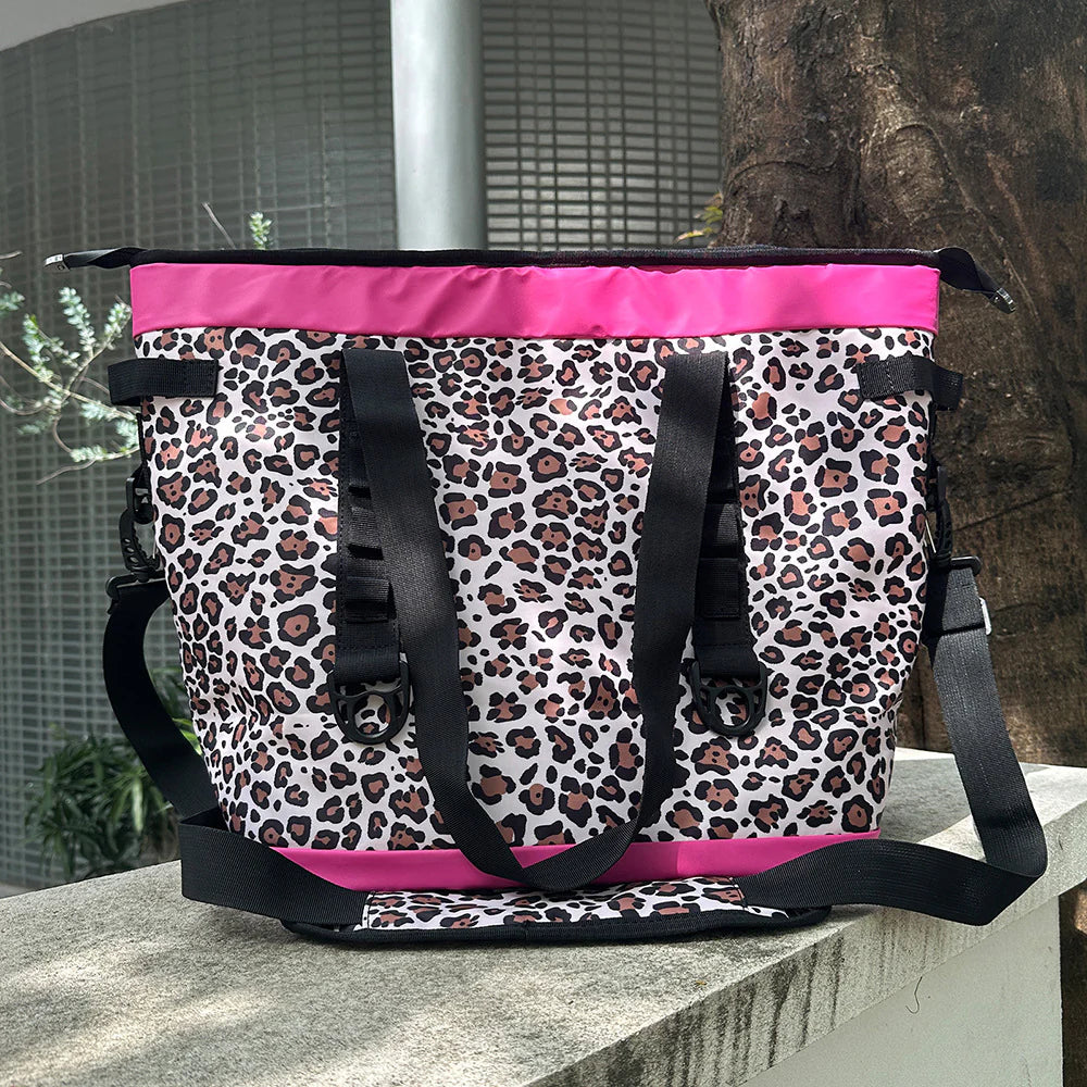 Cross Border Leopard Cow Cooler Bags
