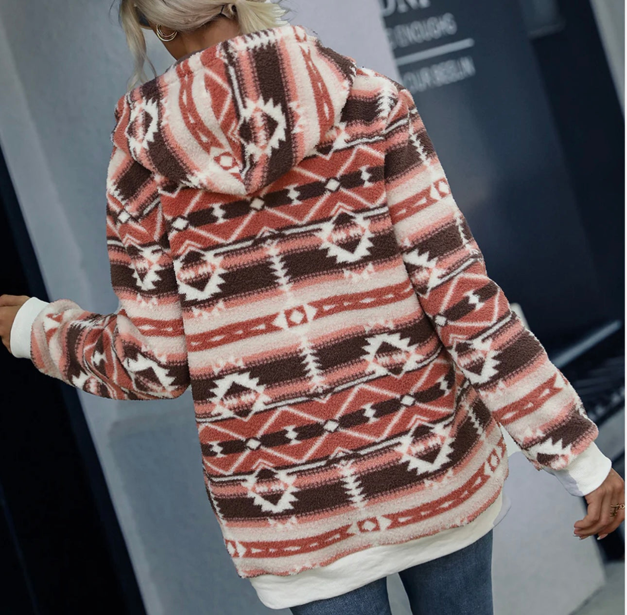 Quarter-Zip Long Sleeve Hoodie