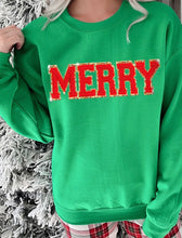 Load image into Gallery viewer, MERRY Crew Neck Sweatshirt
