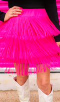 Signature Moves Fringe Skort