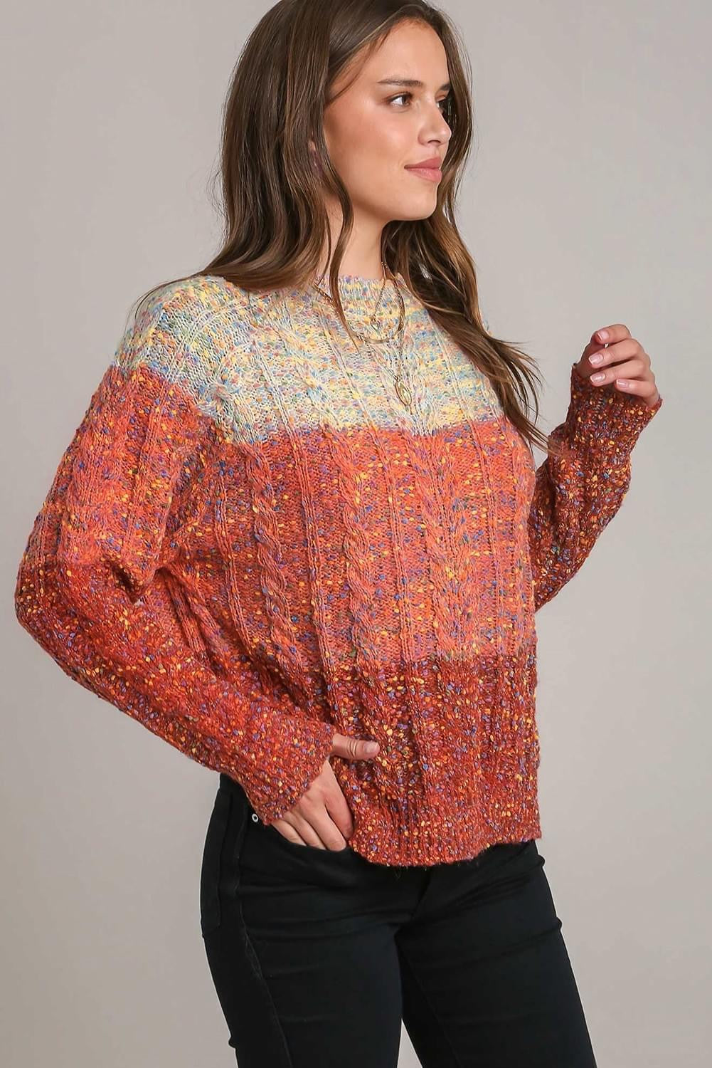 Multicolour Colorful Confetti
Knitted Sweater