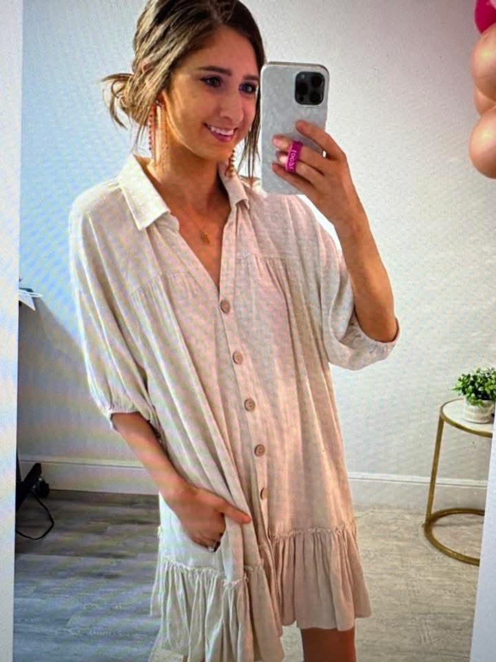 Palmer Button Up Dress