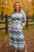 Western Aztec Dress