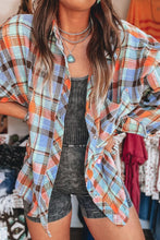 Load image into Gallery viewer, Plaid Print Loose Vintage Flannel
