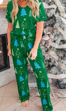 Load image into Gallery viewer, Christmas Tree Print Pjs
