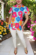 Florall Multi Color Top