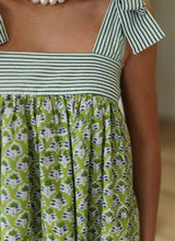 Load image into Gallery viewer, Printed Tie Shoulder Mini Cami Dress
