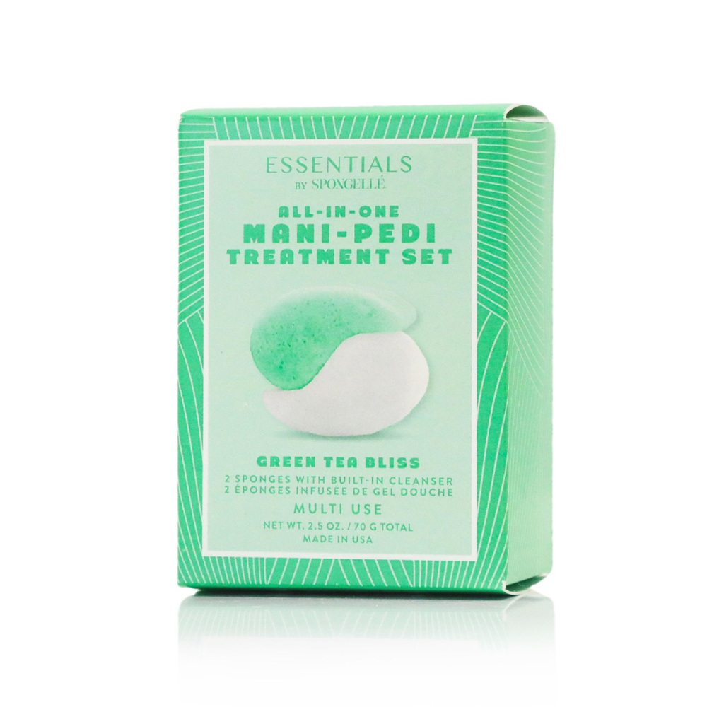 Green Tea Bliss Mani-Pedi Treatment Set | Essentials