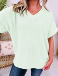 Waffle Knit Top