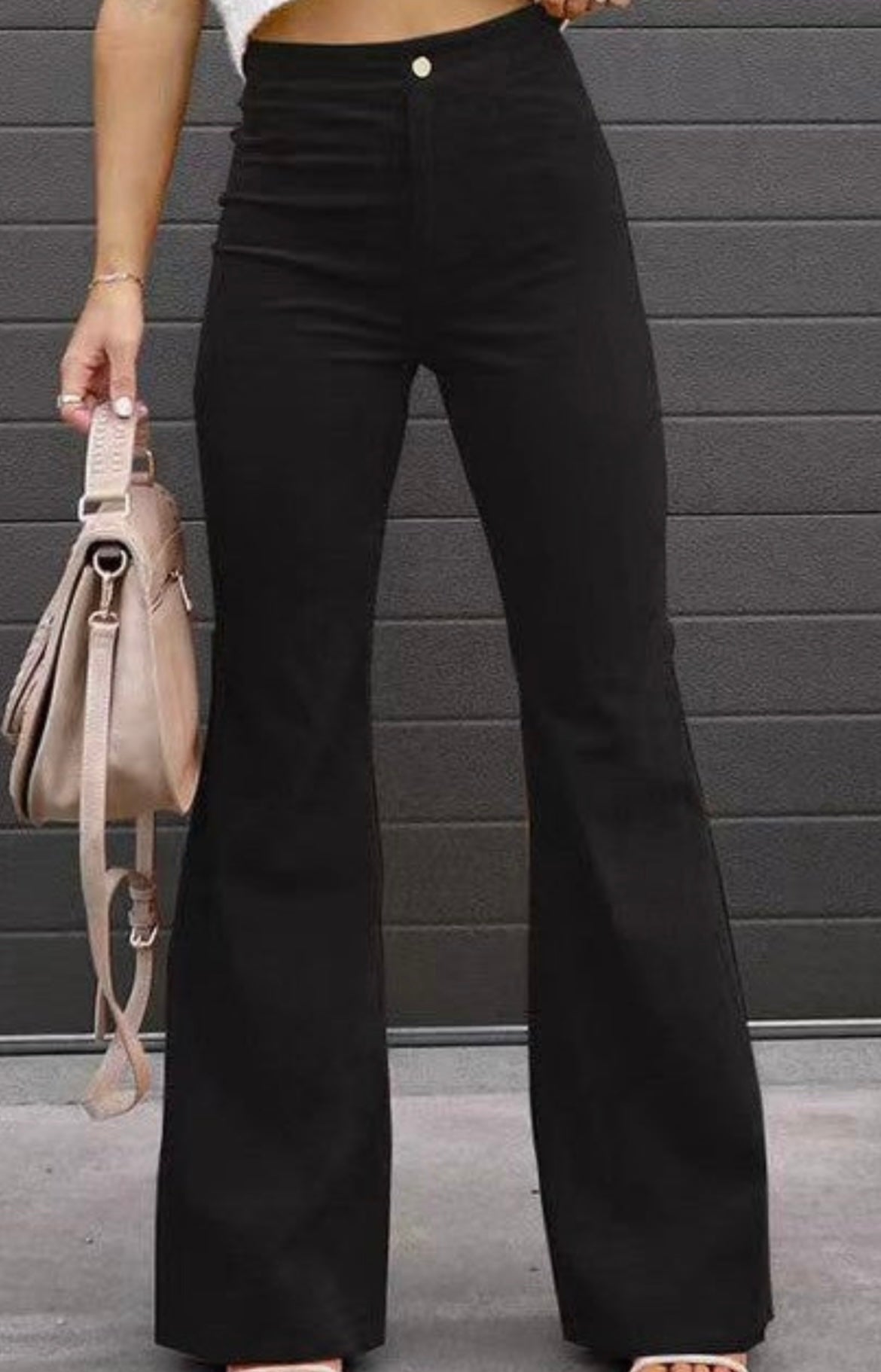 Corduroy Flared Trousers