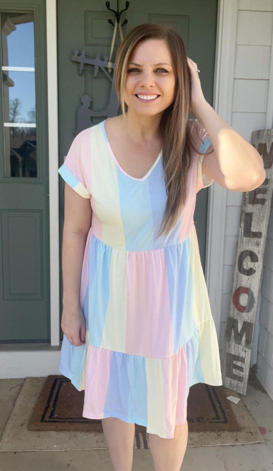 Muted Color Dress