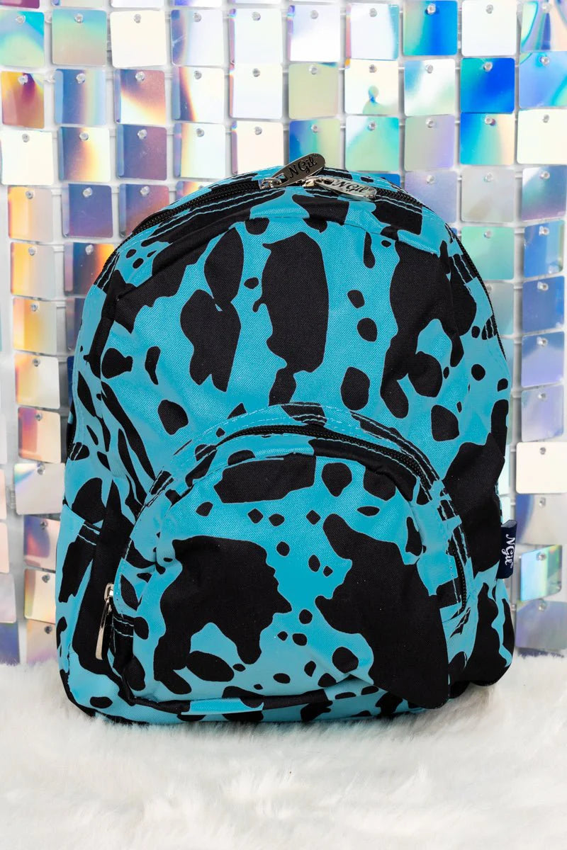 Turquoise Milkin It Small Backpack