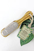 Bamboo Pumice stone nail brush