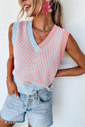 Cotton Candy Chevron Sweatervest