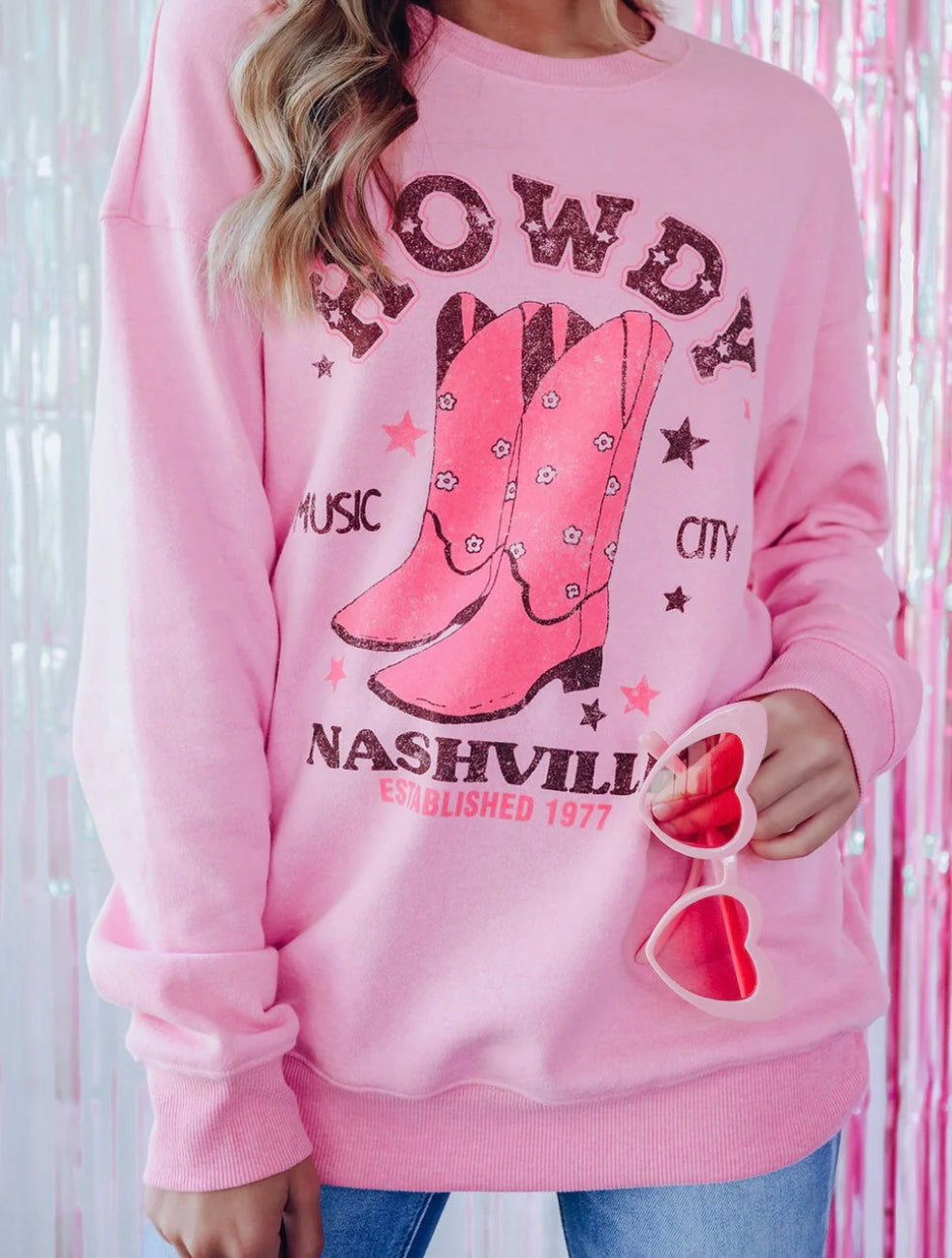 Howdy Nashville Graphic Sweatshirt