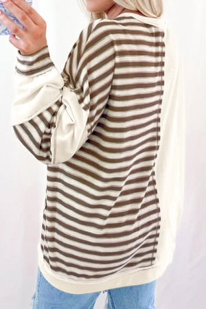 MEET ME HALFWAY KHAKI PULLOVER **SHIPPING EXPECTED TO BEGIN ON DATE 7/25**