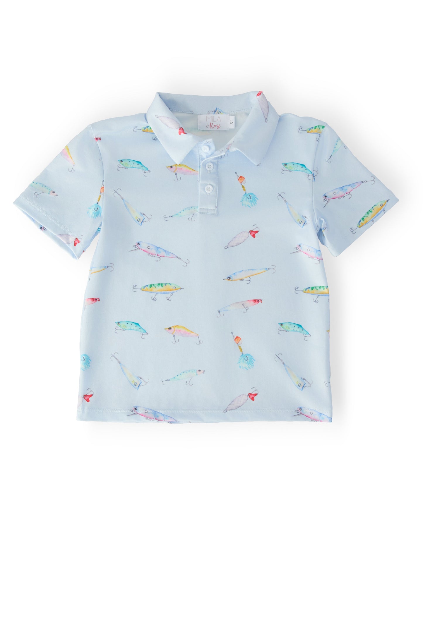 Boys Fish Hook S/S Polo Mila & Rose ®