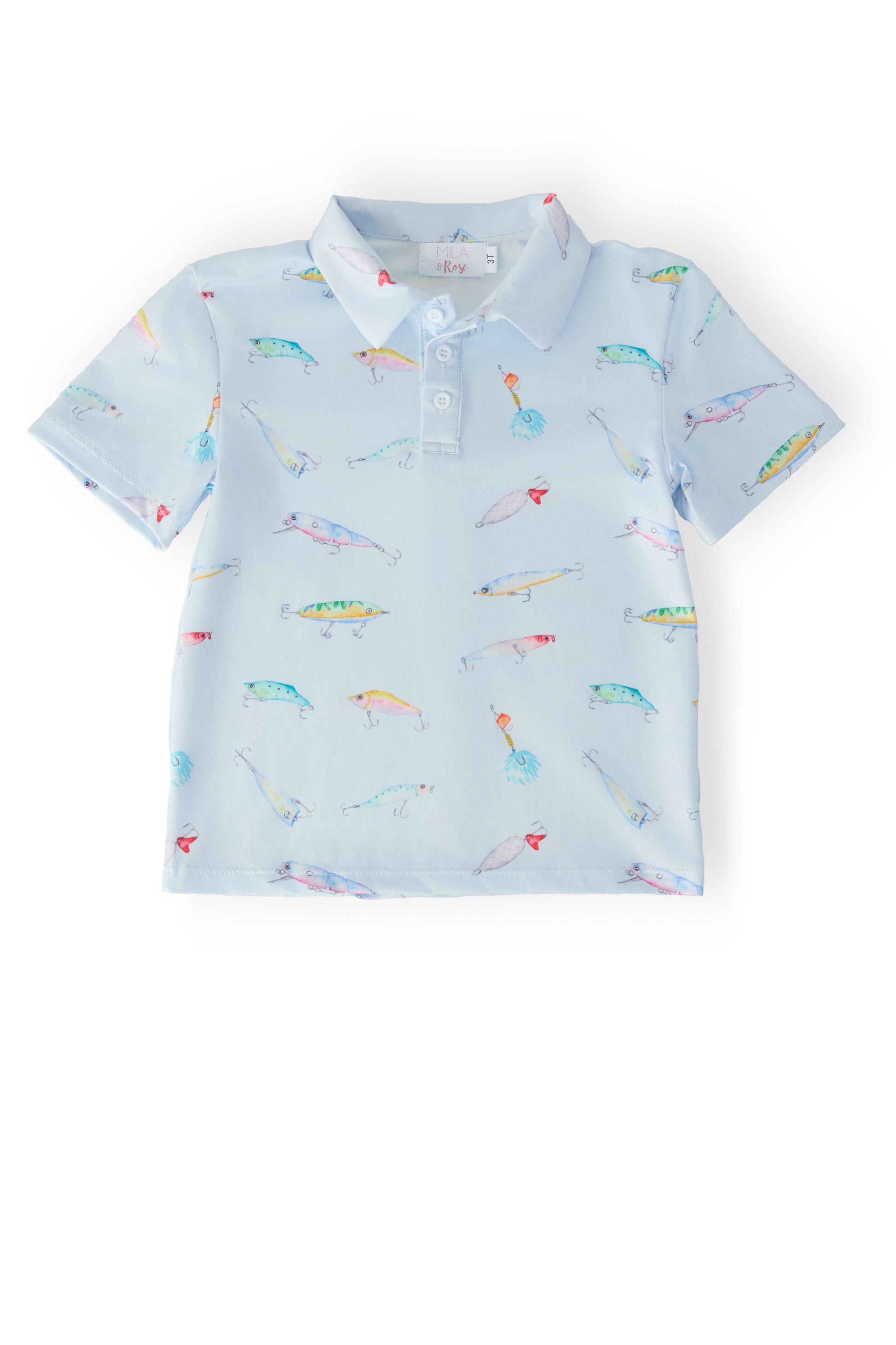 Boys Fish Hook S/S Polo Mila & Rose ®