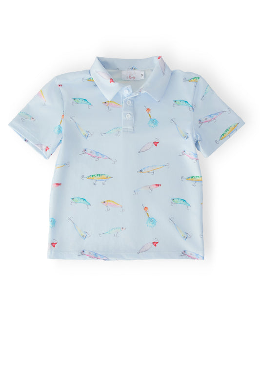 Boys Fish Hook S/S Polo Mila & Rose ®