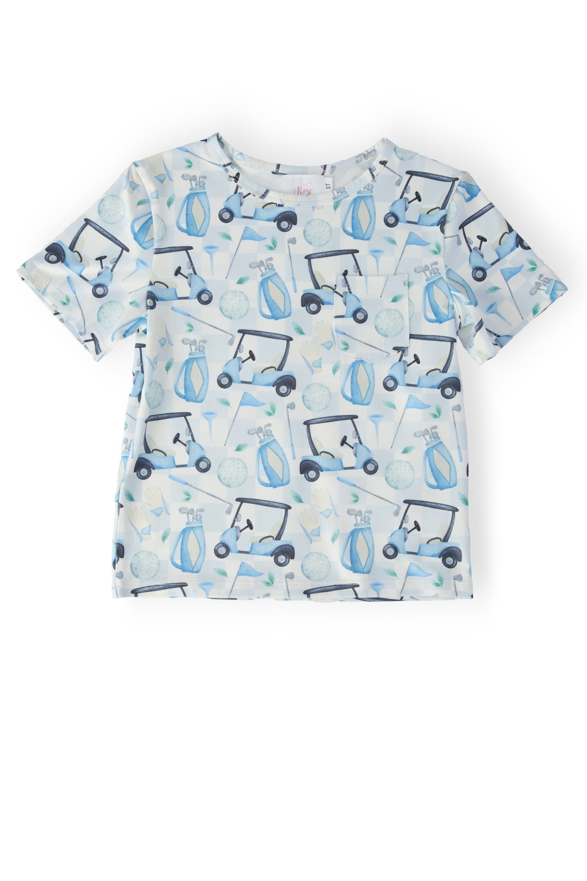 Boys Tee Time S/S Pocket Tee Mila & Rose ®