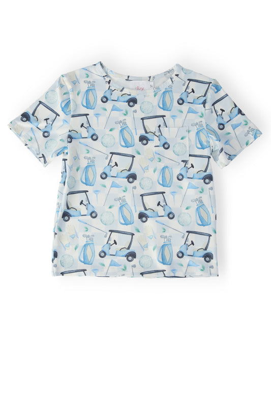 Boys Tee Time S/S Pocket Tee Mila & Rose ®