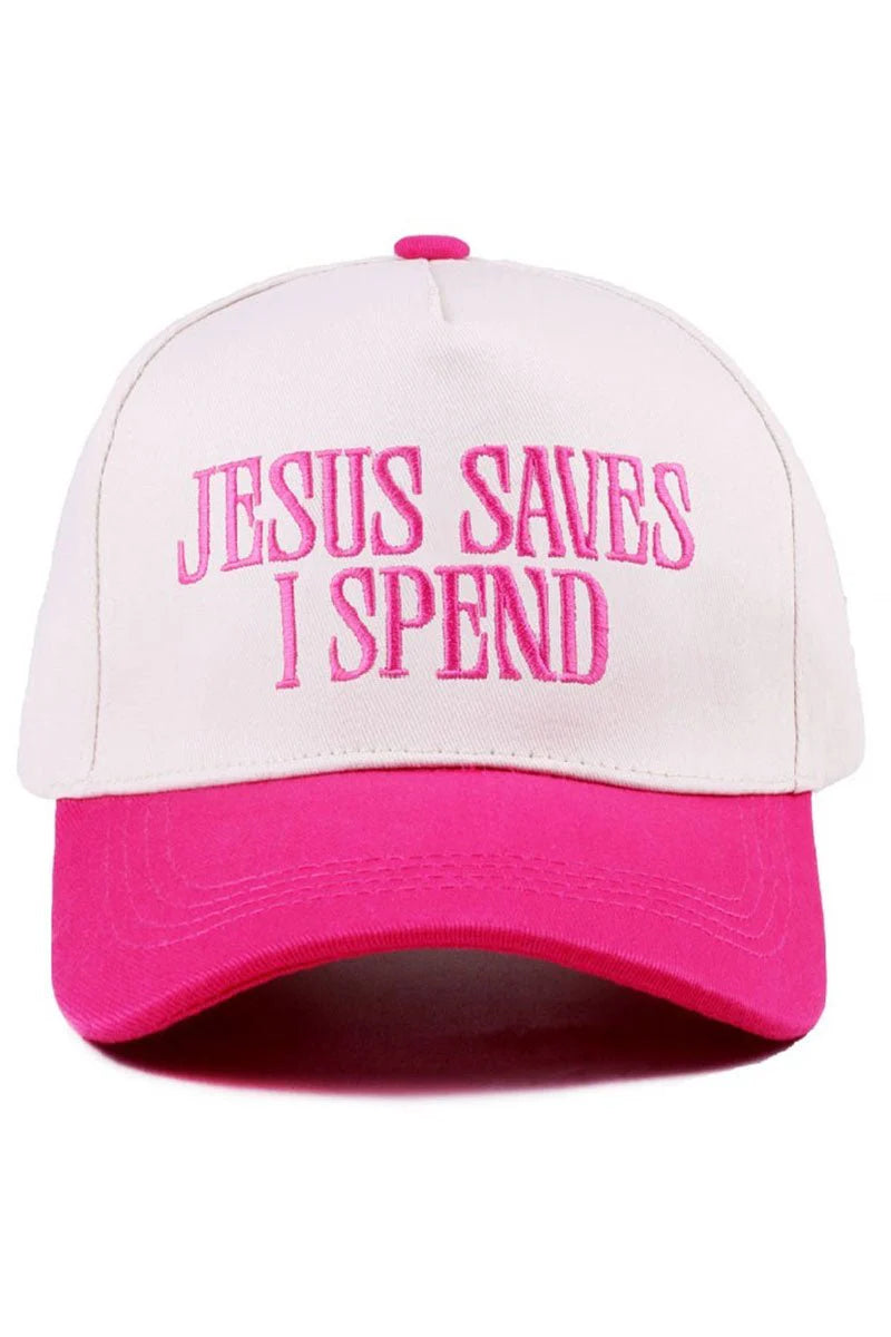 Zenana Embroidered Jesus Caps