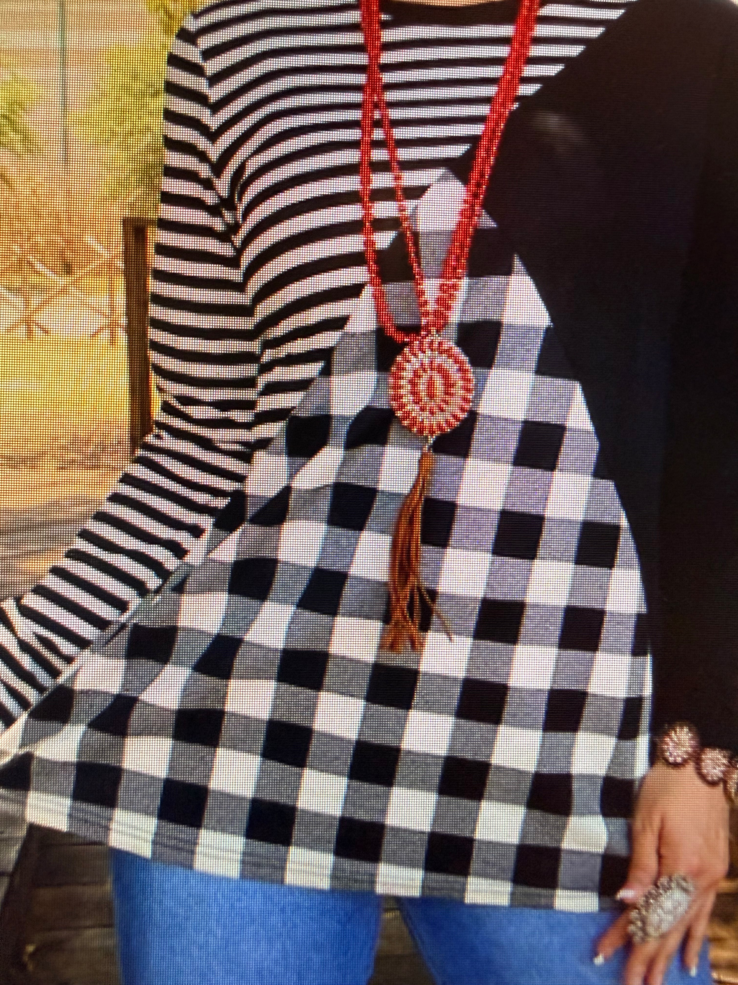 Checkered Black Plaid Long sleeves