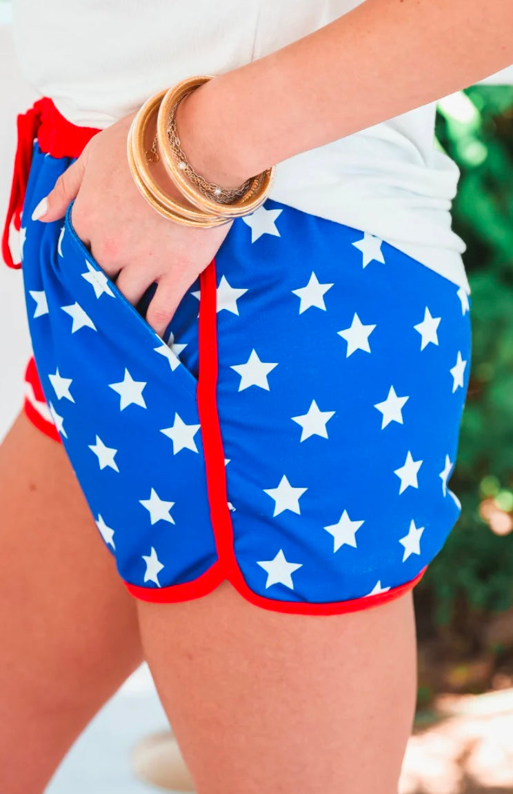 All American Drawstring Everyday Shorts (Preorder)