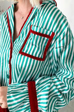 Load image into Gallery viewer, CANDY CANE LANE TOP AND PANTS PAJAMA SET **SHIPPING EXPECTED TO BEGIN ON DATE 11/16**
