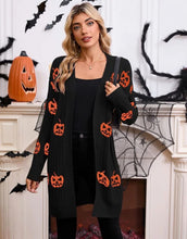 Load image into Gallery viewer, Halloween Knitted Cardigan
