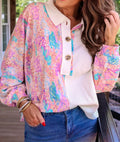 Day Dreamer Two Toned Top