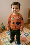 Animal Printed 2pc Boy set